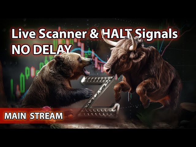 🌊Live Scanner and Day Trade Ideas, NO DELAY. Morning Gappers Momentum and Halt Scanner 08/12/2026