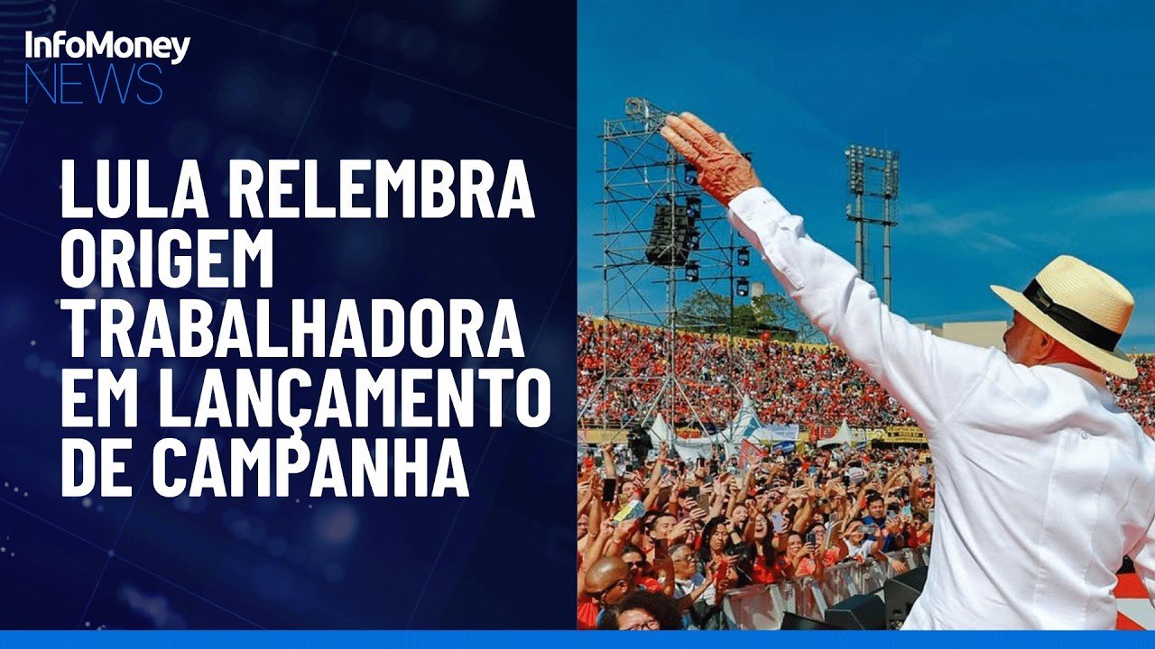 Lula lança campanha à reeleição em estádio histórico em São Bernardo do Campo | InfoMoney News