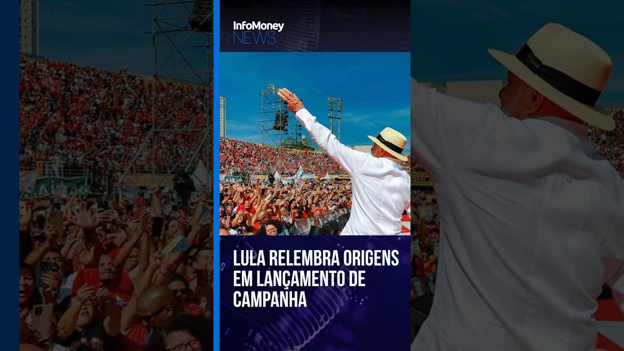 Lula lança campanha à reeleição em estádio histórico em São Bernardo do Campo | InfoMoney News