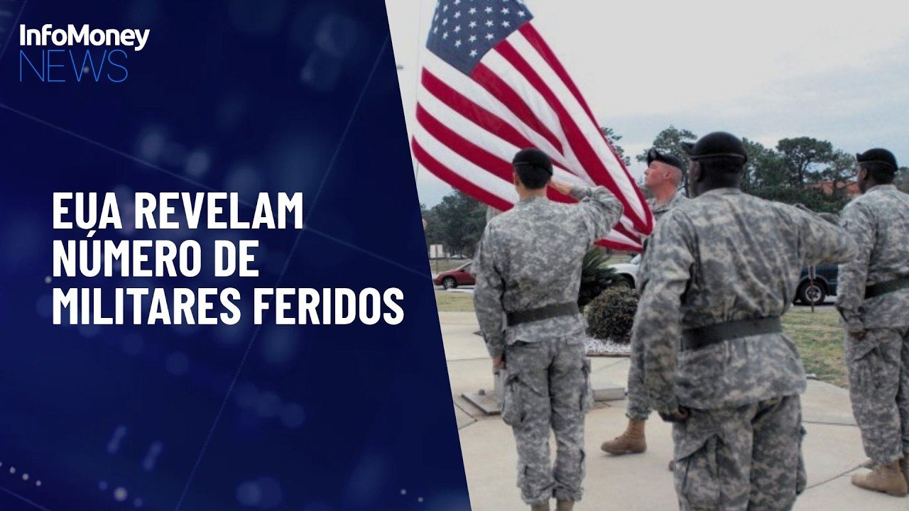Mais de 750 militares foram feridos durante operações contra Irã | InfoMoney News