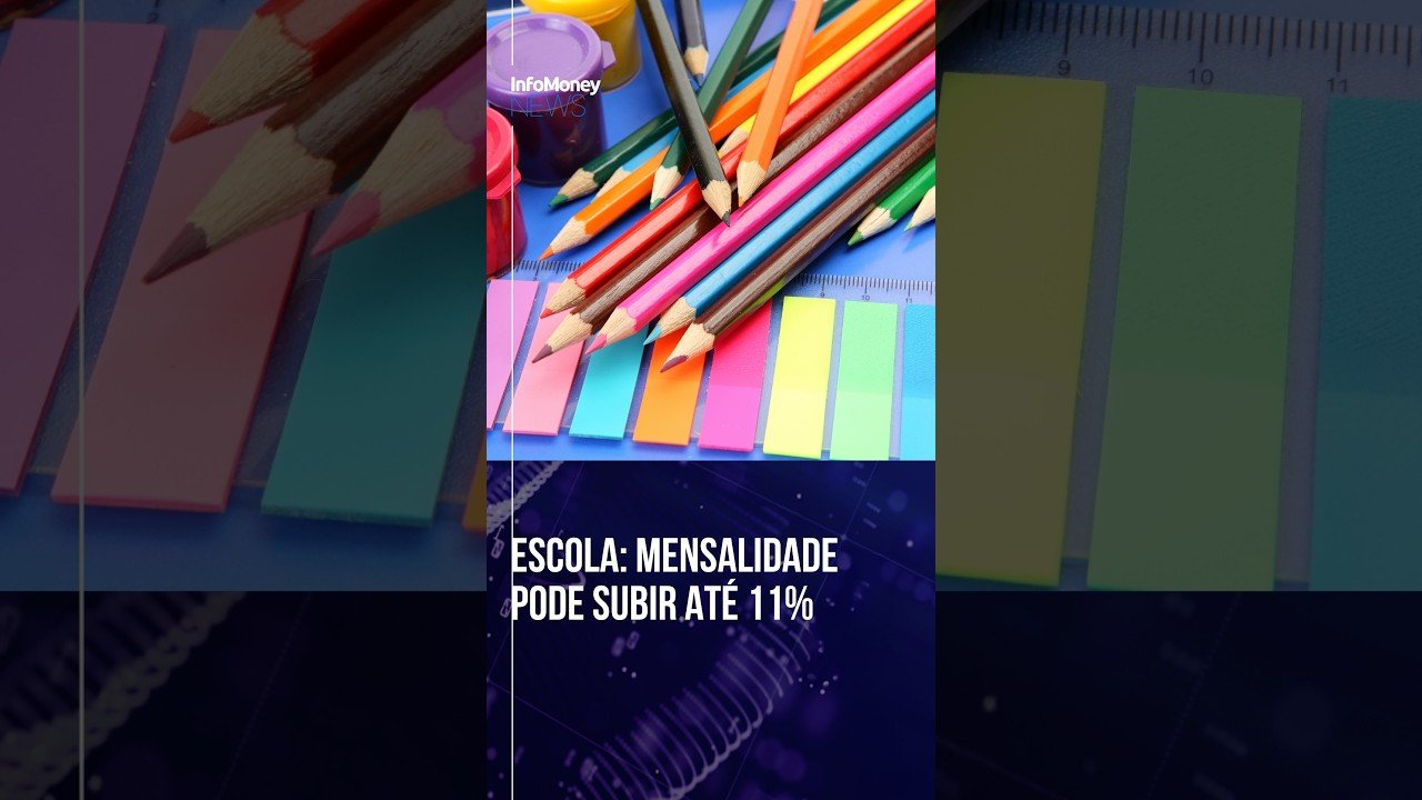 Mensalidade escolar pode subir entre 7% e 11%, diz pesquisa | InfoMoney News