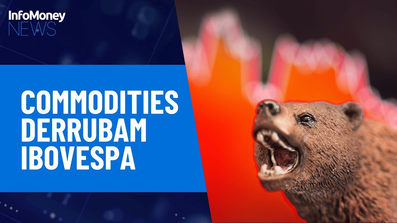 Mercados: Ibovespa fecha em queda após tombo das commodities | InfoMoney News