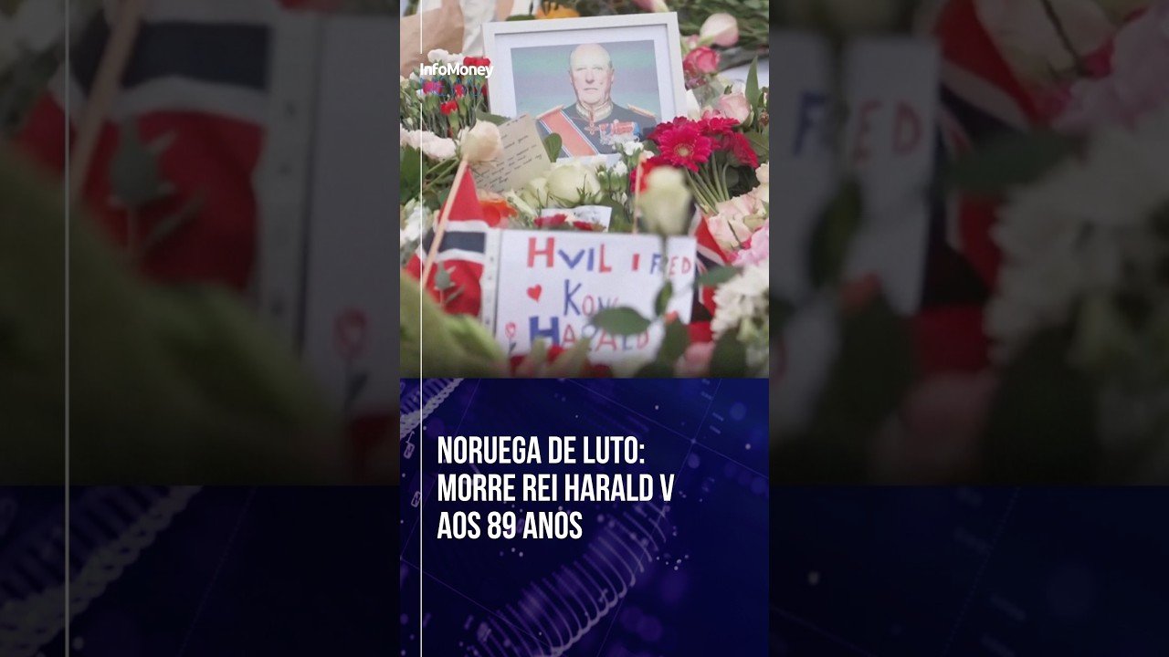 Noruega de luto: rei Harald V morre e Haakon VIII é coroado em meio a escândalos | InfoMoney News