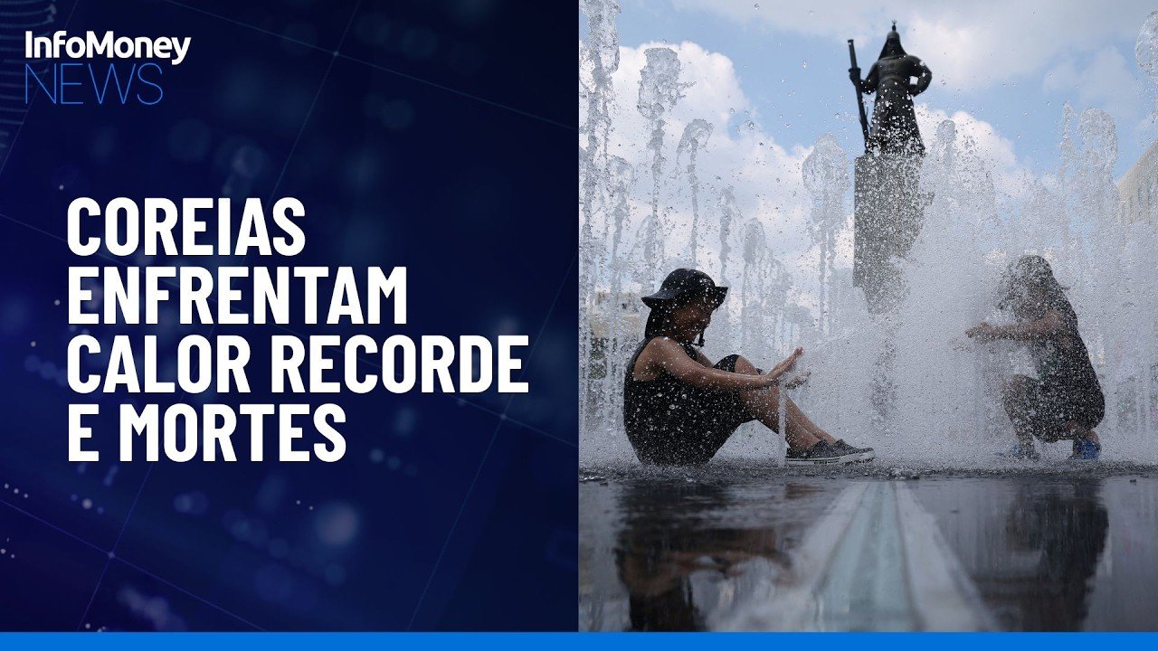 Onda de calor se espalha pela Península Coreana: 14 já morreram | InfoMoney News