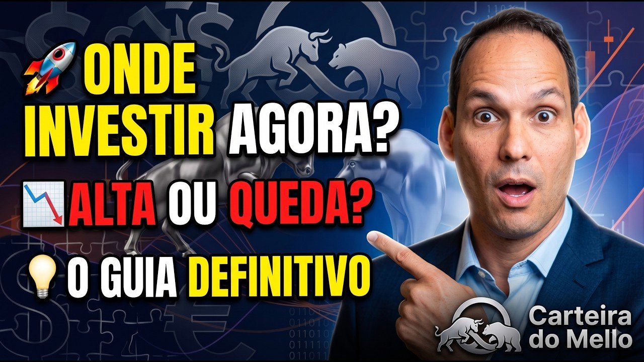 ONDE INVESTIR AGORA? ALTA OU QUEDA NO MERCADO?