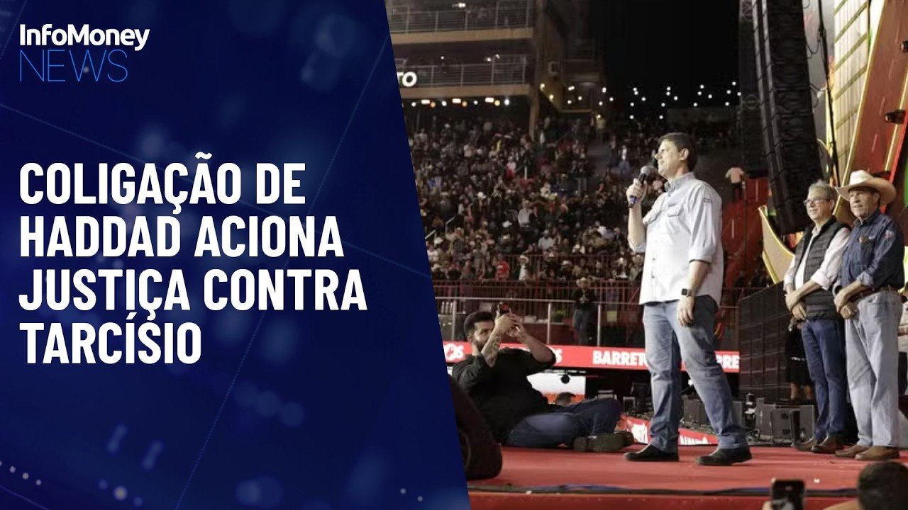 PT acusa Tarcísio de propaganda irregular em Festa do Peão de Barretos | InfoMoney News