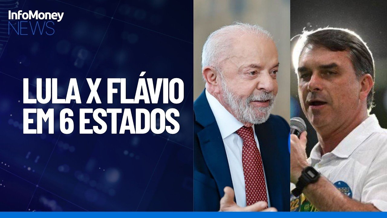 Quaest: como está a disputa entre Lula e Flávio em alguns estados | InfoMoney News