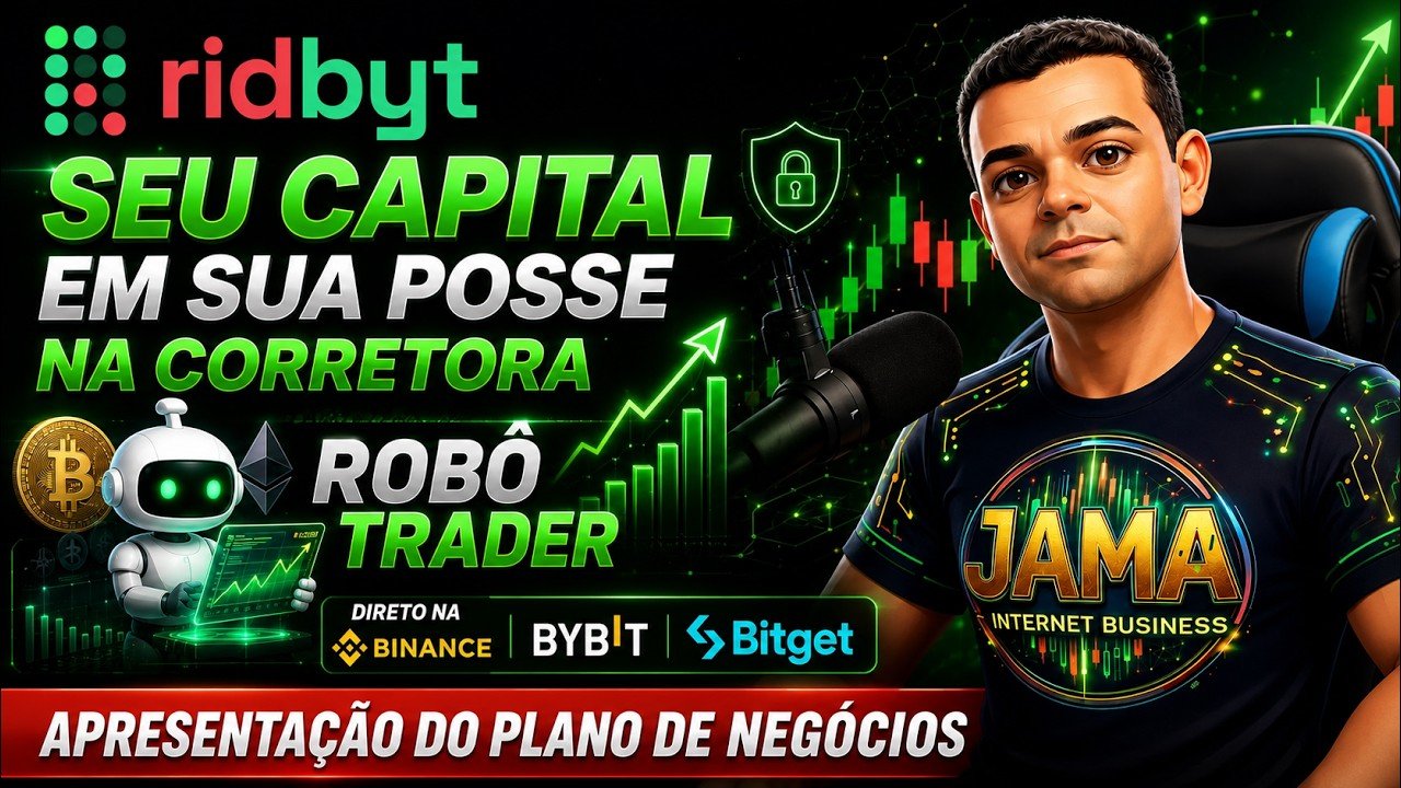 Ridbyt – ROBÔ TRADER DIRETO NA BINANCE, BYBIT E BITGET