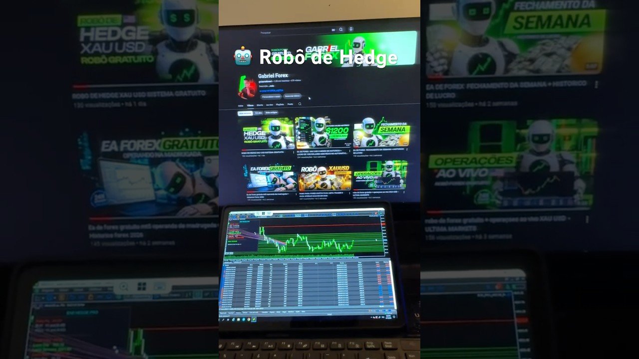 🤖Robô de Hedge – Resultado do di #forexbrasil #trader
