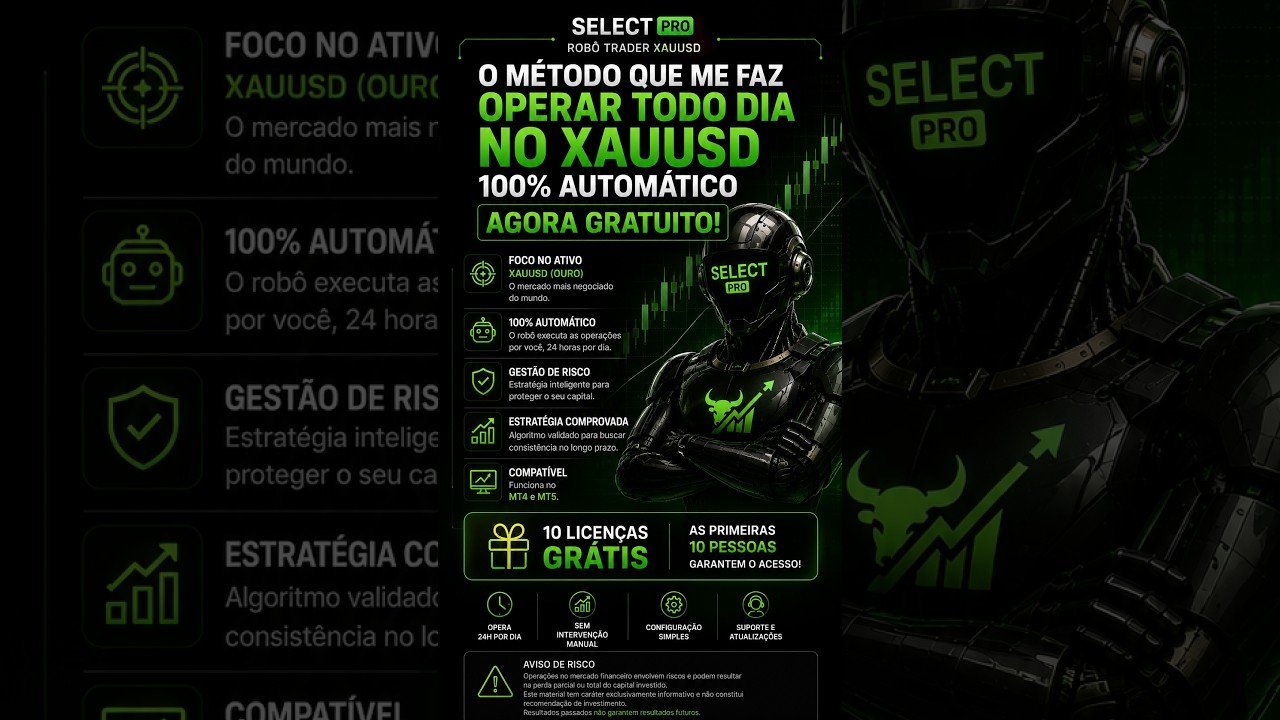 Robô trader forex #xauusd