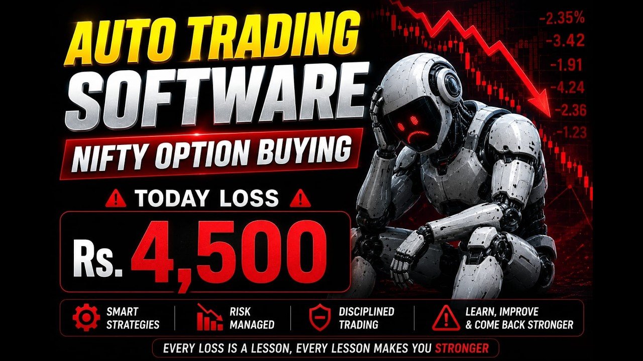 ROBO TRADING NIFTY OPTION 07 AUG 26 .10 LOT TODAY LOSS.Rs.4500