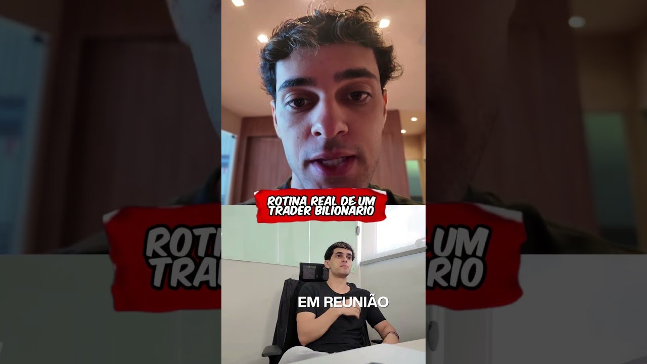Rotina de um TRADER BILIONÁRIO #bilionário #trader #daytrader #rotinareal