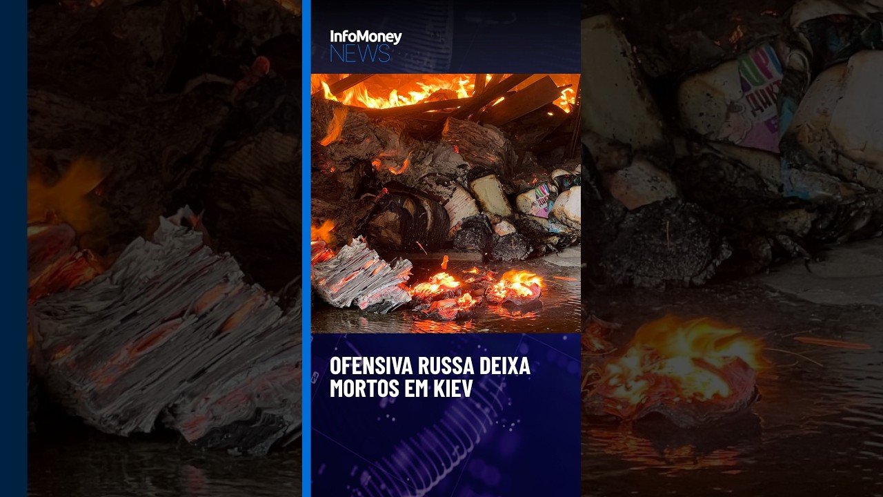 Rússia ataca Kiev com mísseis balísticos e drones, e deixa pelo menos 9 mortos | InfoMoney News