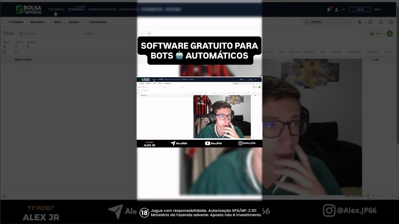 Software GRATUITO para Automação #bot #robo #futebol