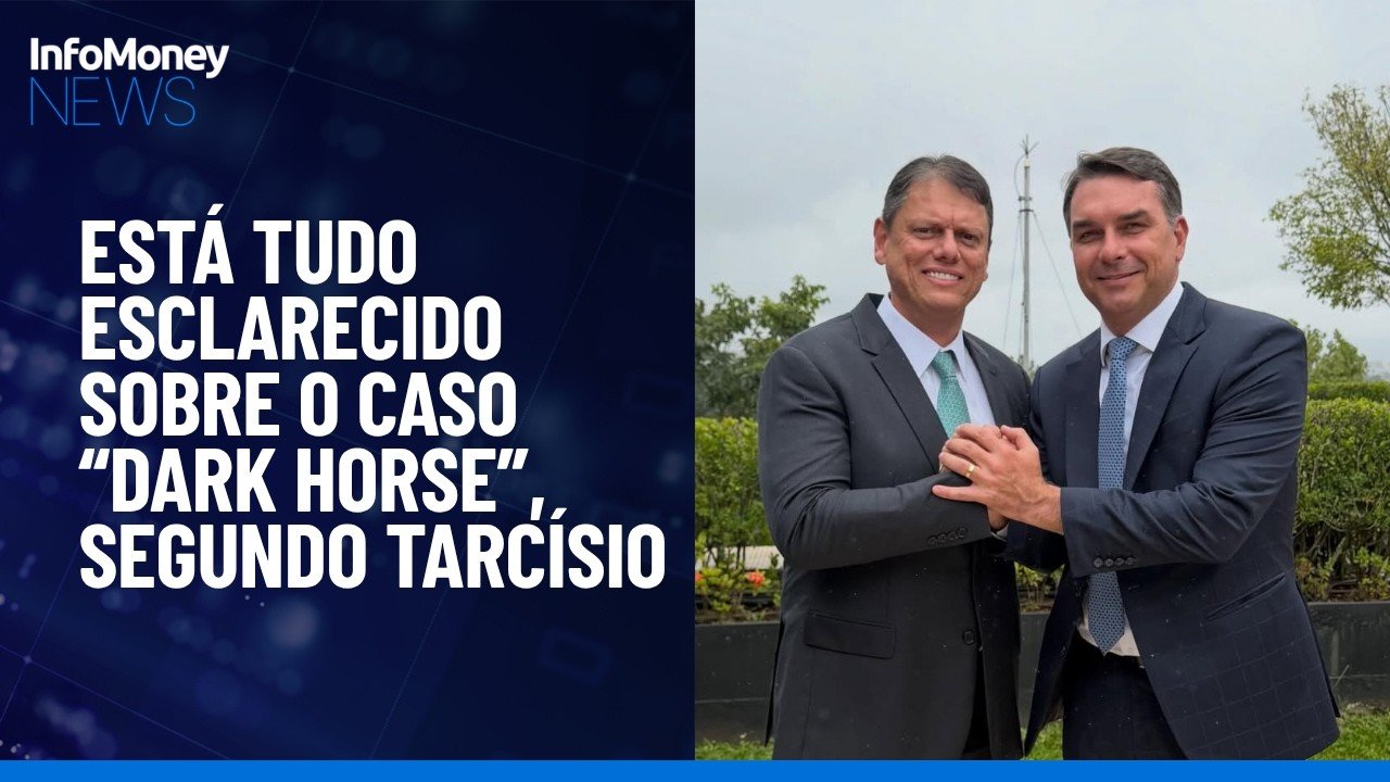 Tarcísio diz que Flávio já “prestou os esclarecimentos” sobre “Dark Horse” | InfoMoney News