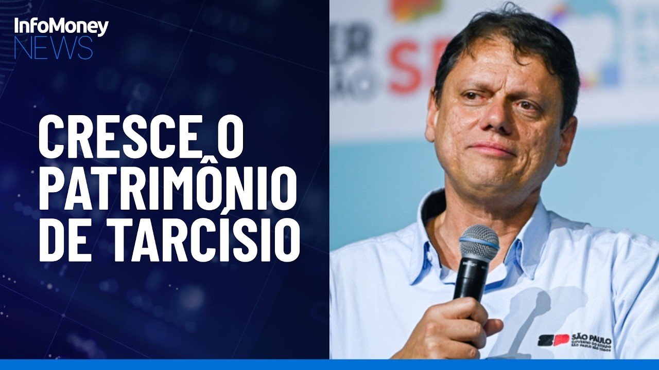 Tarcísio declara R$ 2,69 milhões em bens, R$ 354 mil a mais do que em 2022 | InfoMoney News