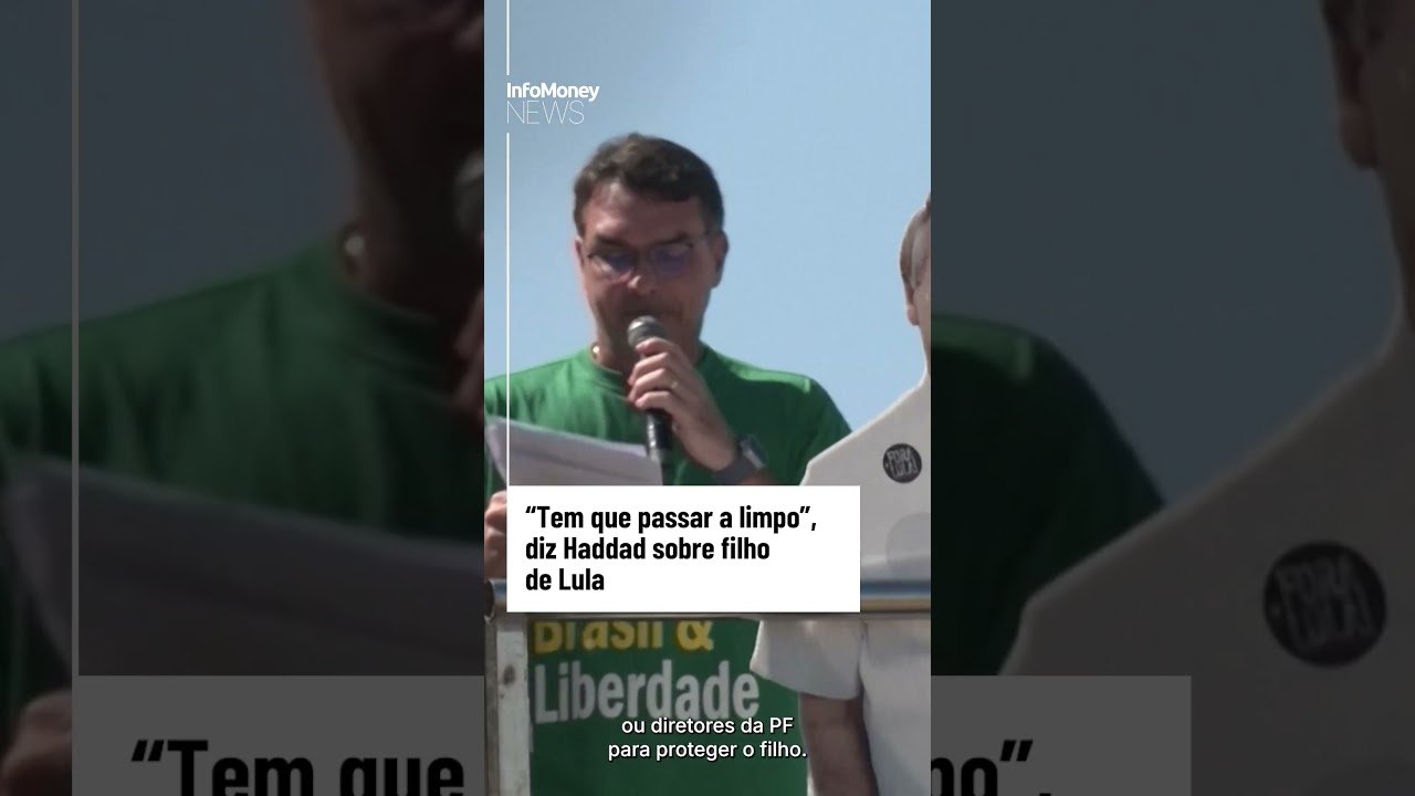 “Tem que passar a limpo”, diz Haddad sobre filho de Lula | InfoMoney News
