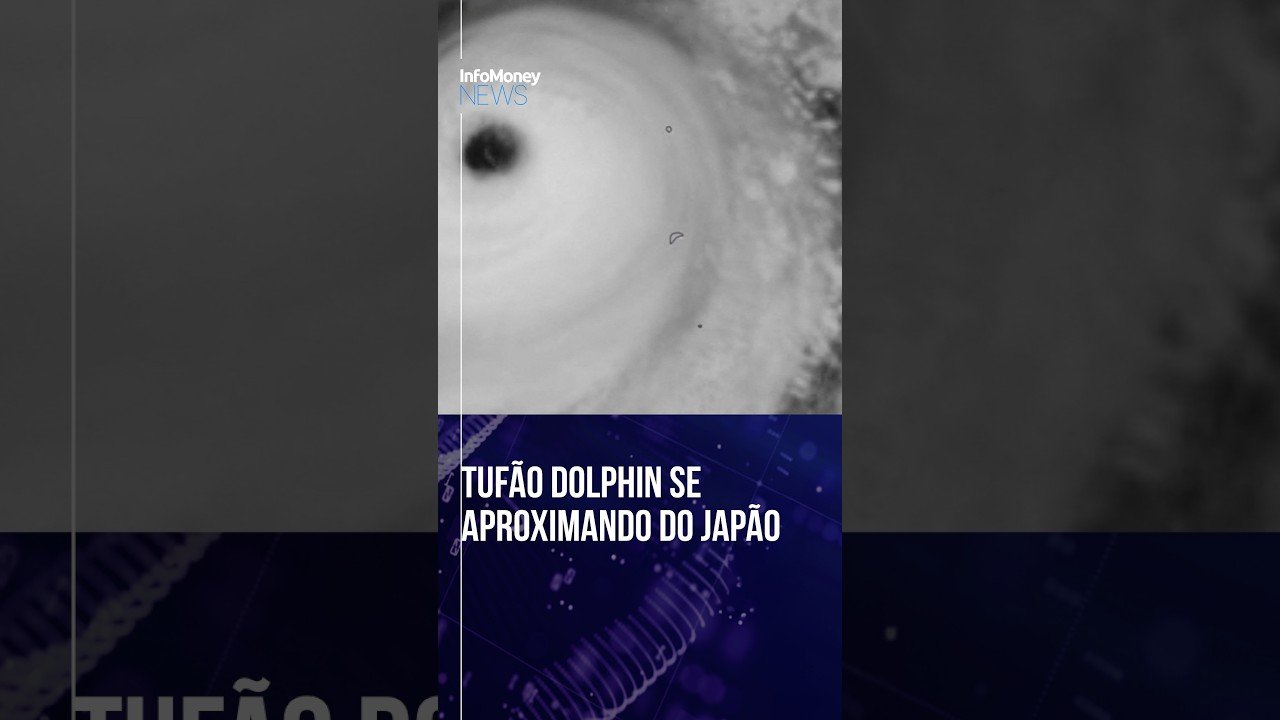 Timelapse mostra tufão Dolphin se aproximando do Japão pelo mar das Filipinas