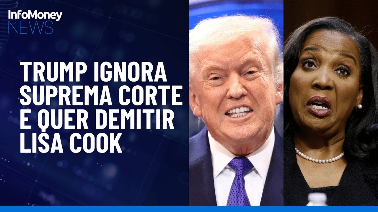 Trump segue tentando demitir Lisa Cook, diretora do Fed | InfoMoney News
