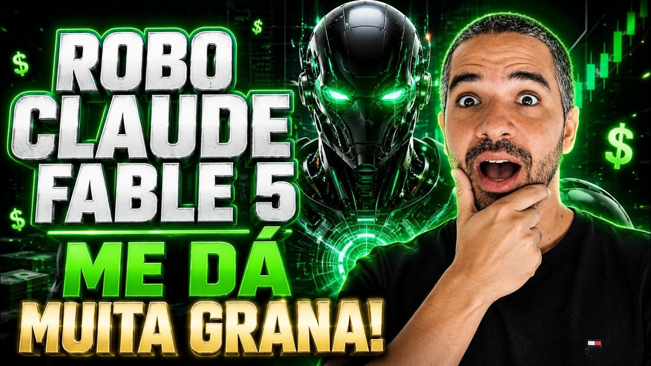 UM ROBÔ FEITO COM O CLAUDE FABLE 5 ME DÁ DINHEIRO TODOS OS DIAS.