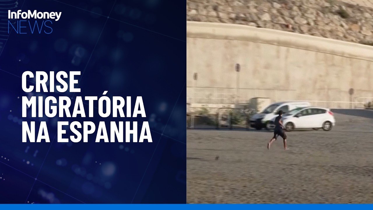 VEJA: Polícia espanhola persegue migrante descalço em Ceuta | InfoMoney News