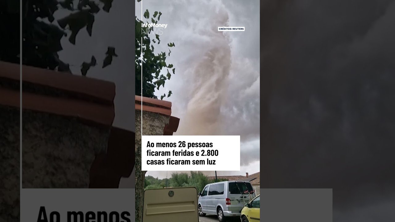 VEJA: Tornado atinge sul da França e deixa 26 feridos