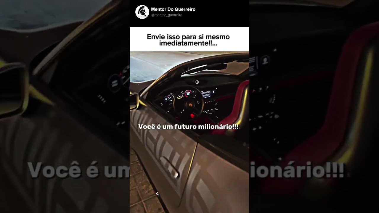 Você é um futuro milionário.