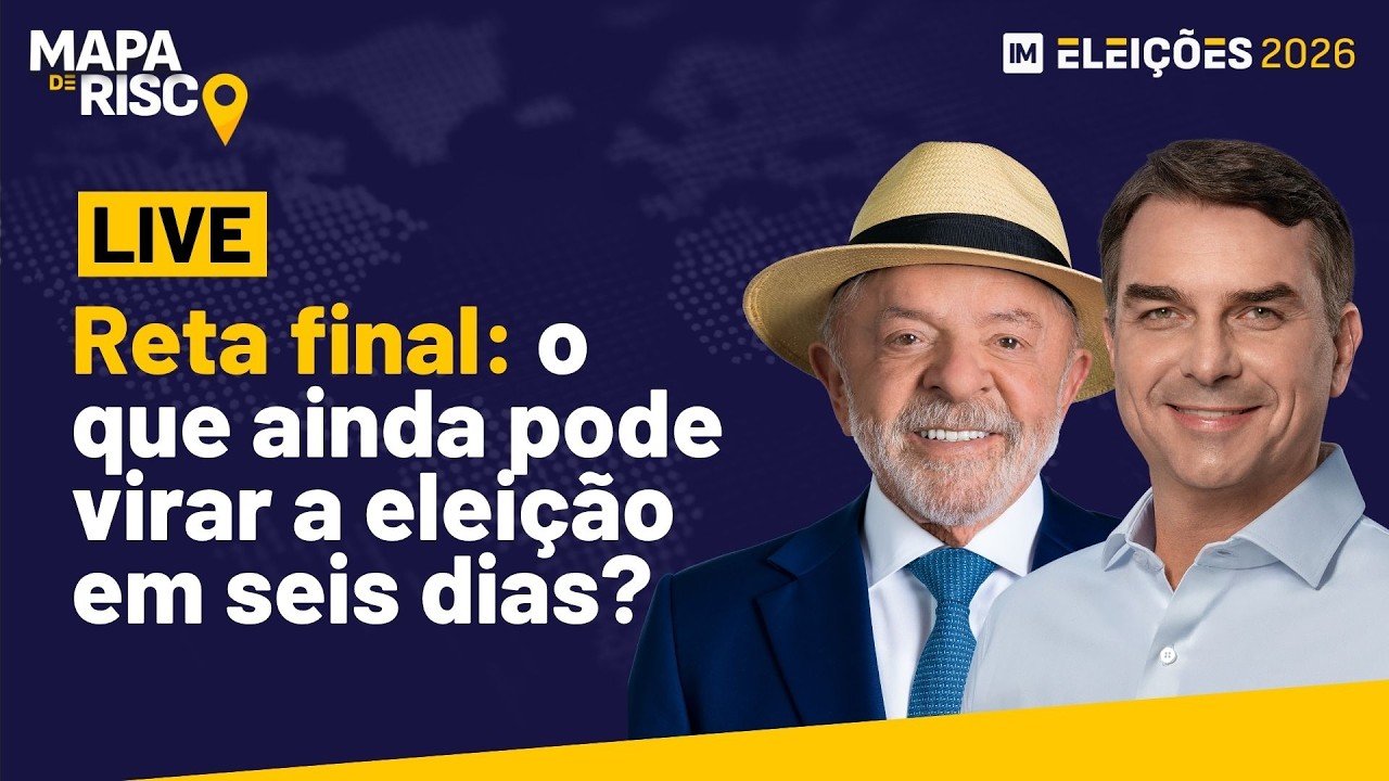 🔴 AO VIVO | Fim das bets funcionou? Lula abre 5 pontos de Flávio no 1º turno