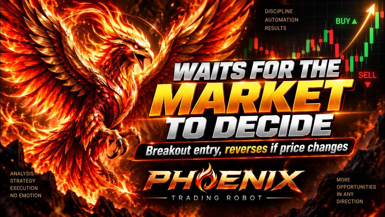 🔥 Phoenix EA: It WAITS for the market to decide… then FLIPS if price reverses 😳📈📉