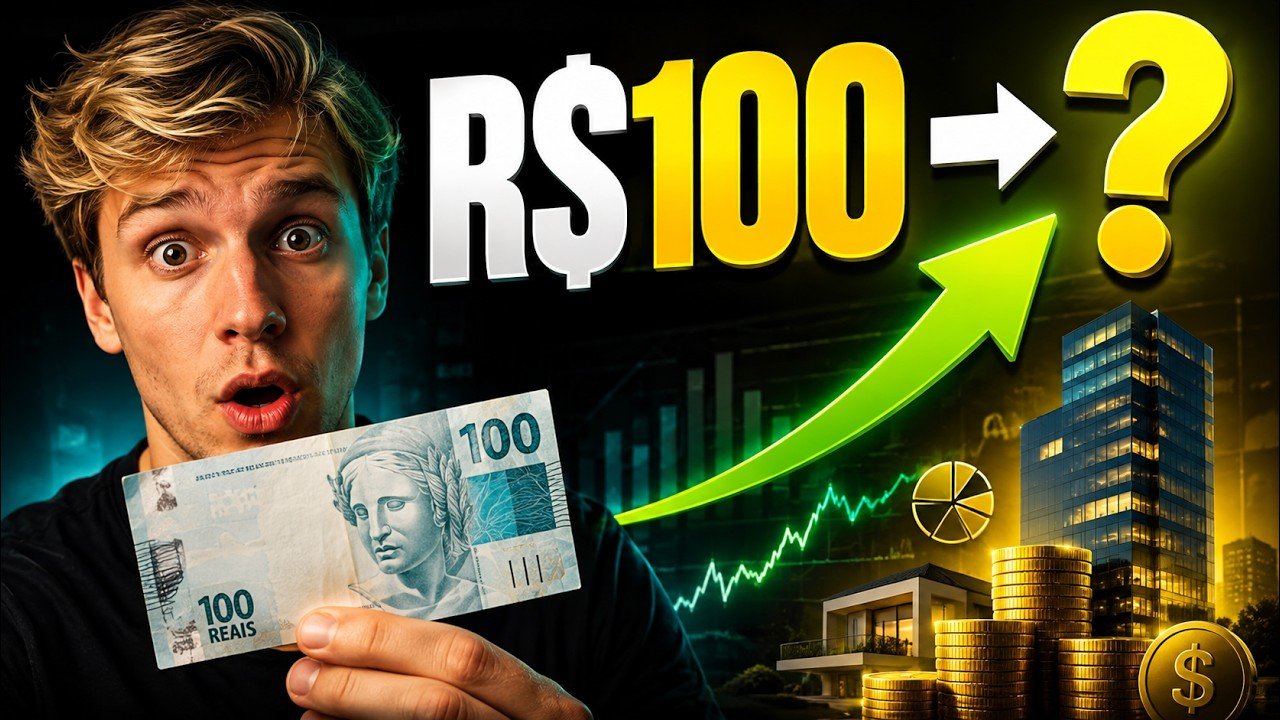 5 INVESTIMENTOS PARA COMEÇAR DO ZERO (Mesmo com Pouco Dinheiro)