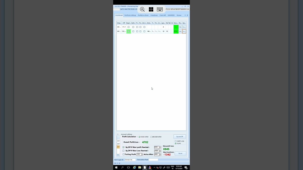 Algo Trading Software working in all segments in mobile phone and Desktop 7092188743