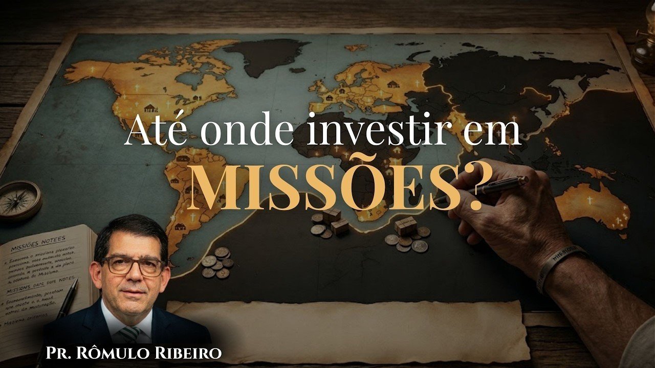 ATÉ ONDE INVESTIR EM MISSÕES | Pr. Rômuo Ribeiro
