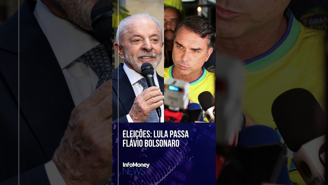 AtlasIntel: Lula passa Flávio numericamente no 2º turno e mantém frente no 1º | InfoMoney News