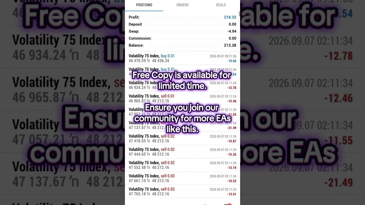 Best Deriv trading robot #fyp #fundingpips #goldlivetrading #derivbots #derivbot