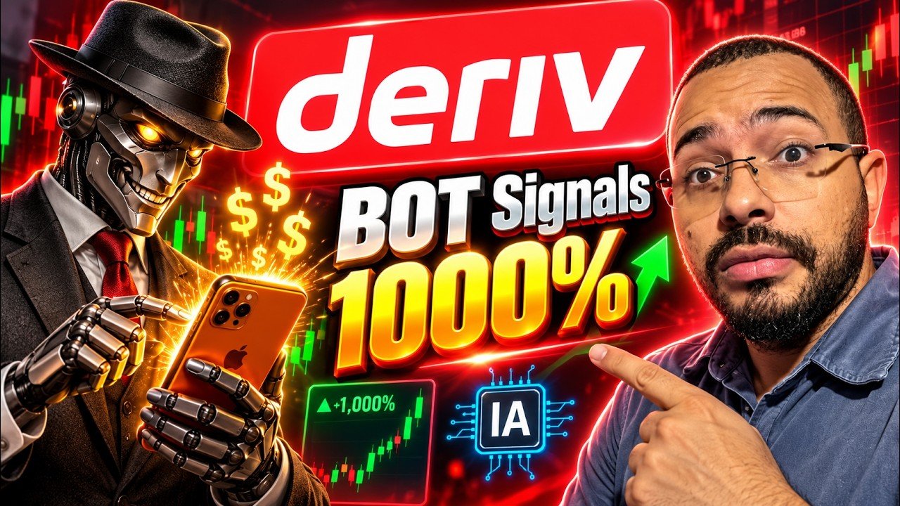 BOT DERIV – OPERANDO COM SINAIS | MELHOR BOT DERIV ROBÔ TRADER COM IA