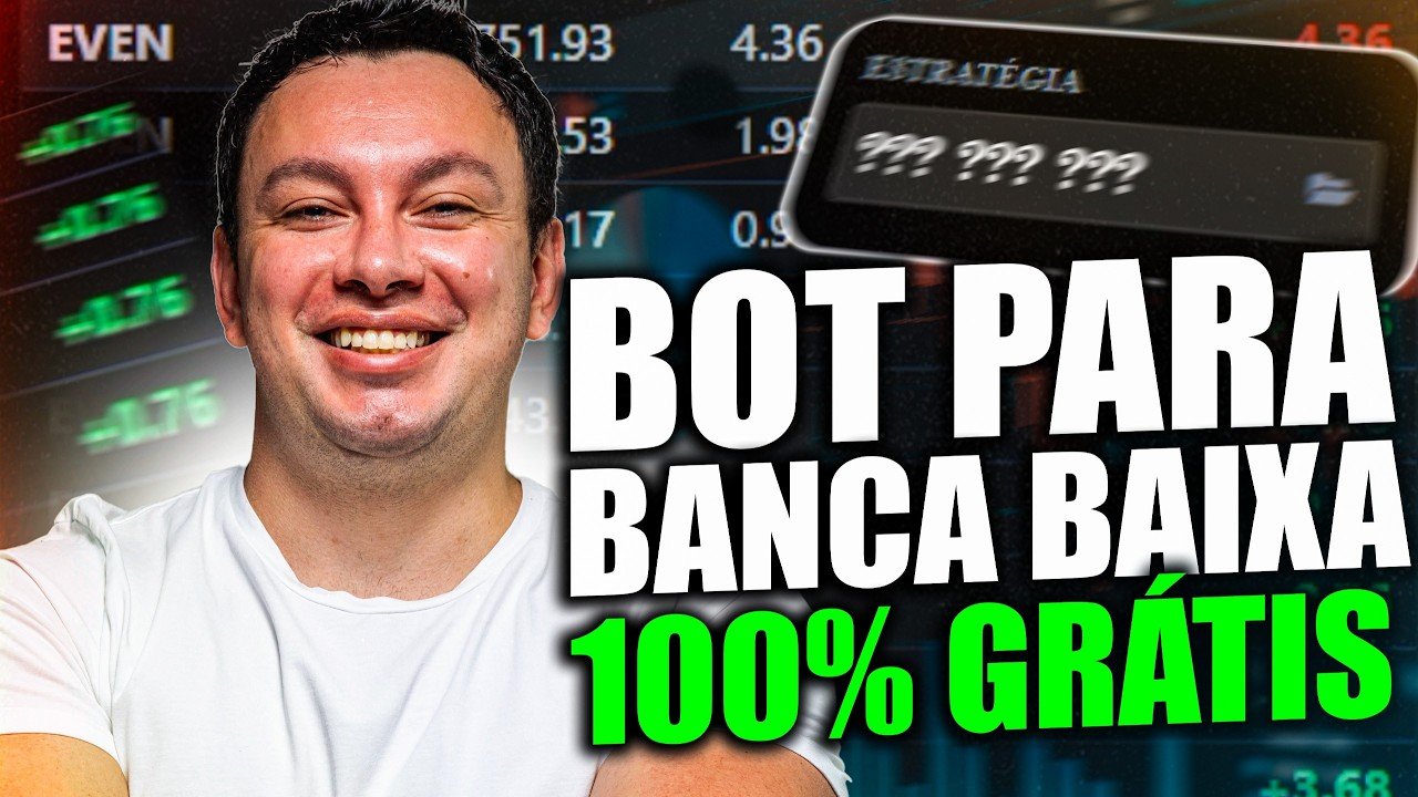 BOT DERIV PARA BANCA BAIXA 100% GRÁTIS