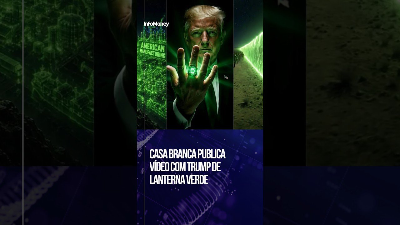 Casa Branca usa IA para transformar Trump em super-herói | InfoMoney News