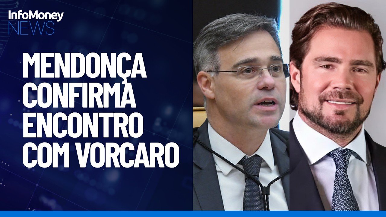 Caso Master: Mendonça confirma que esteve com Vorcaro | InfoMoney News