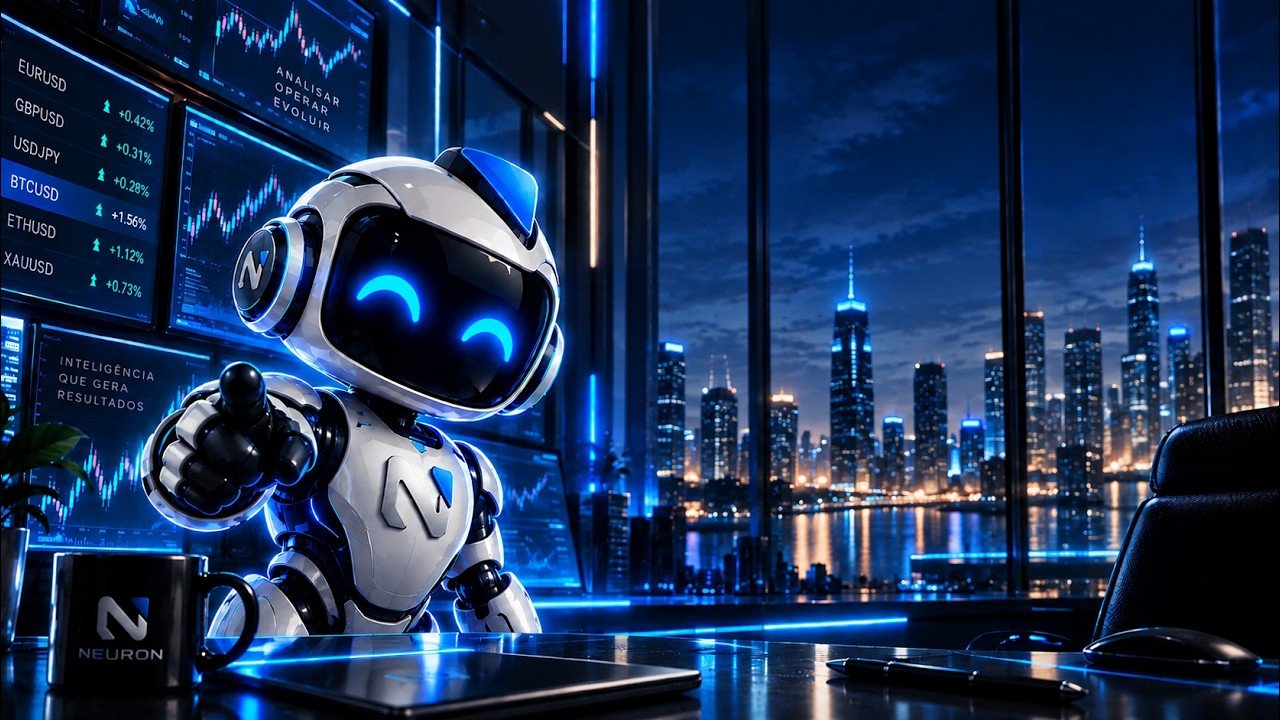 (Como Ultilizar o Robo Neuron Trader ( IA PARA TRADER )
