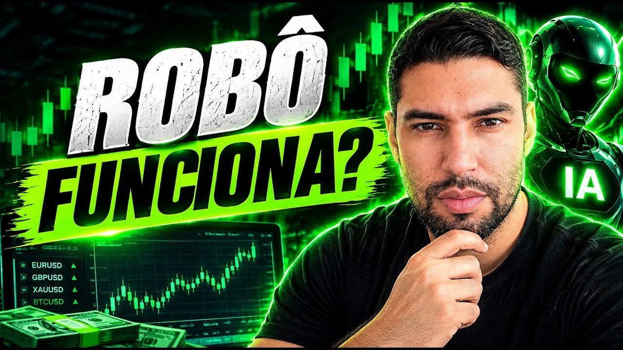 DEIXEI O ROBÔ OPERANDO E ESSE FOI O RESULTADO