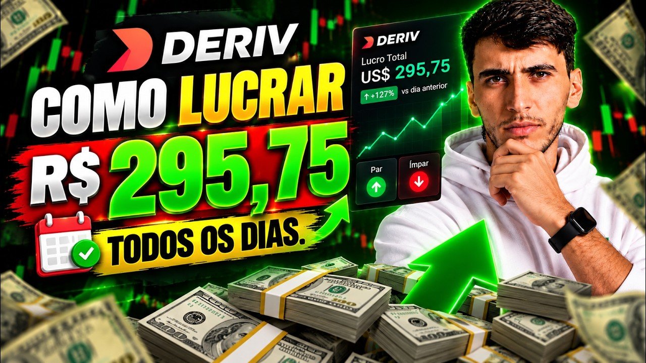 Deriv – A Melhor IA Para o Mercado (Par/Ímpar)