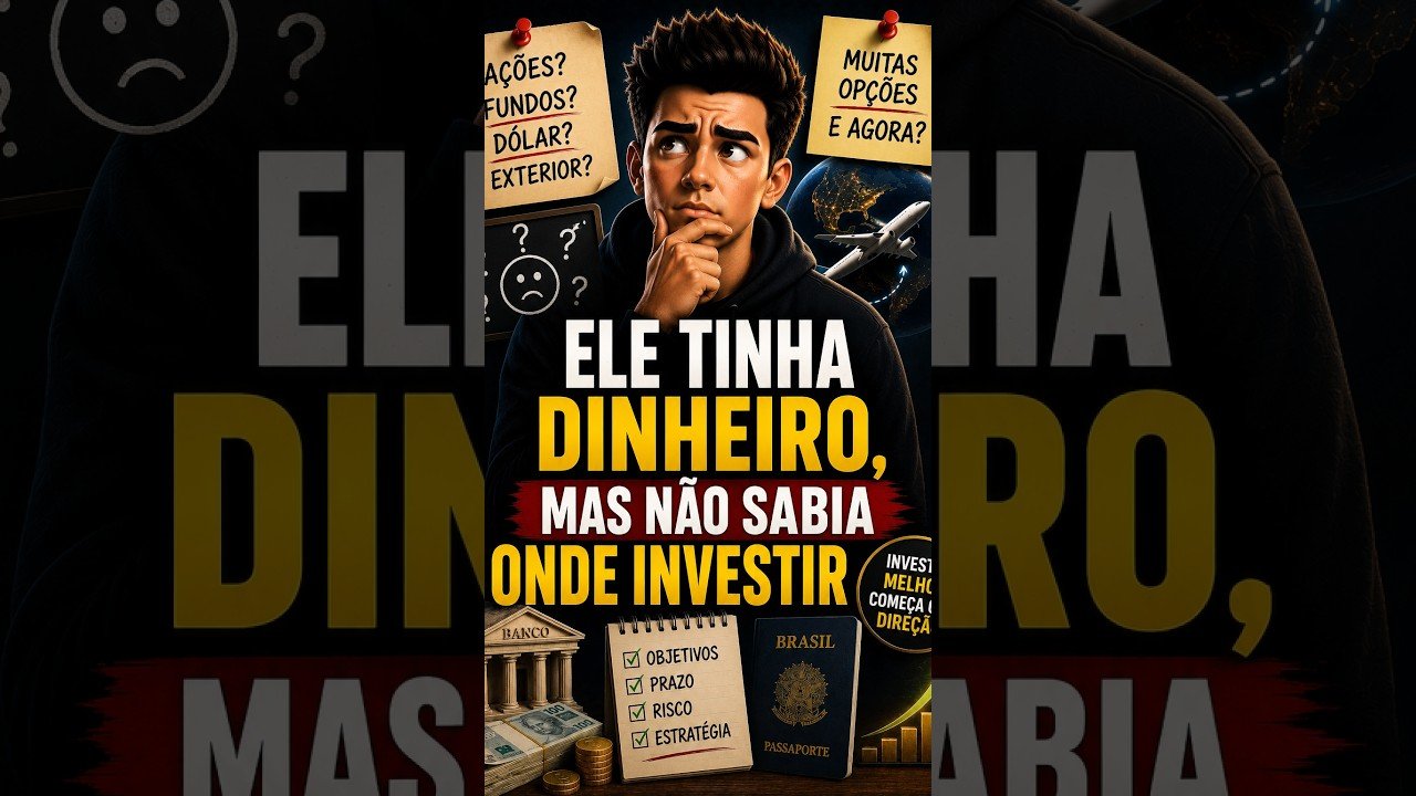 Ele tinha dinheiro mas não sabia onde investir