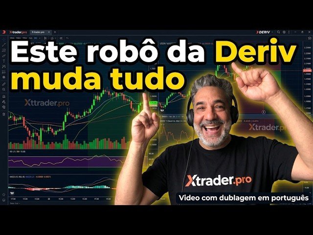 Este robô gratuito da Deriv muda tudo !