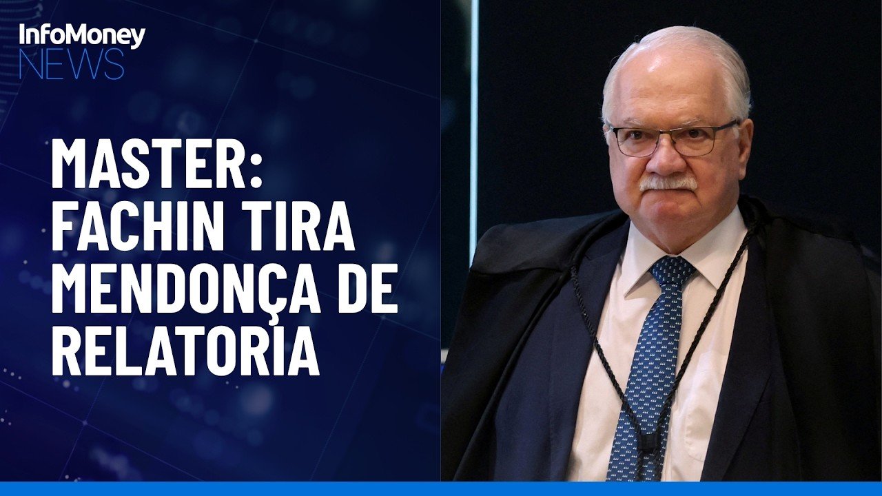 Fachin assume relatoria de ação sobre conversas entre Moraes e Vorcaro | InfoMoney News