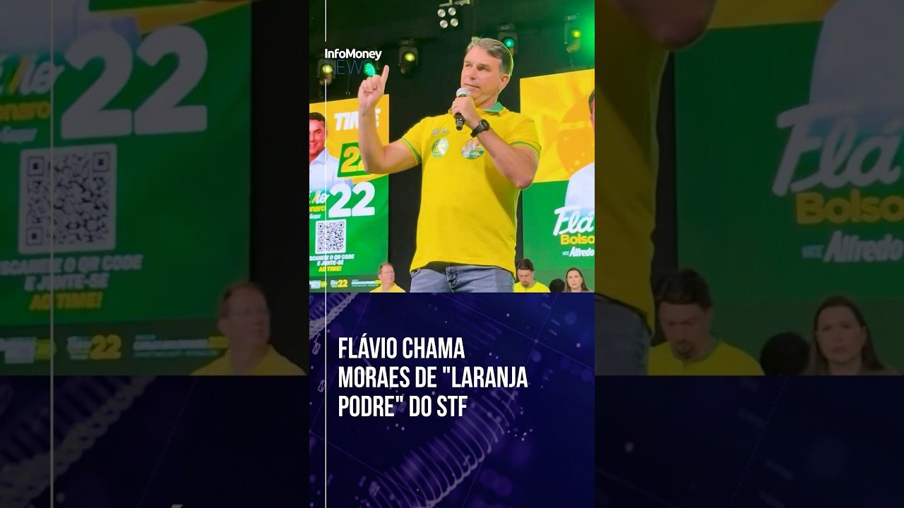 Flávio alfineta Lula em Joinville: Bolsa Família, Moraes e “tropa de choque” no STF | InfoMoney News