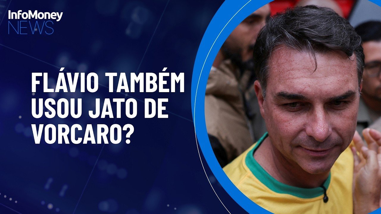 Flávio voltou dos EUA com a família em jato de Vorcaro que foi usado por Moraes | InfoMoney News