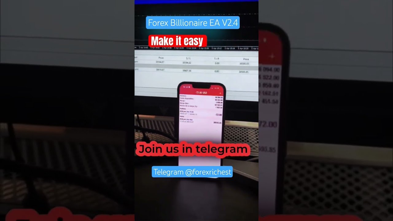 Forex Billionaire EA Robot Meta trader 4/5 || Auto Trading Robot 🤖 V2.3.0 || #forextrading