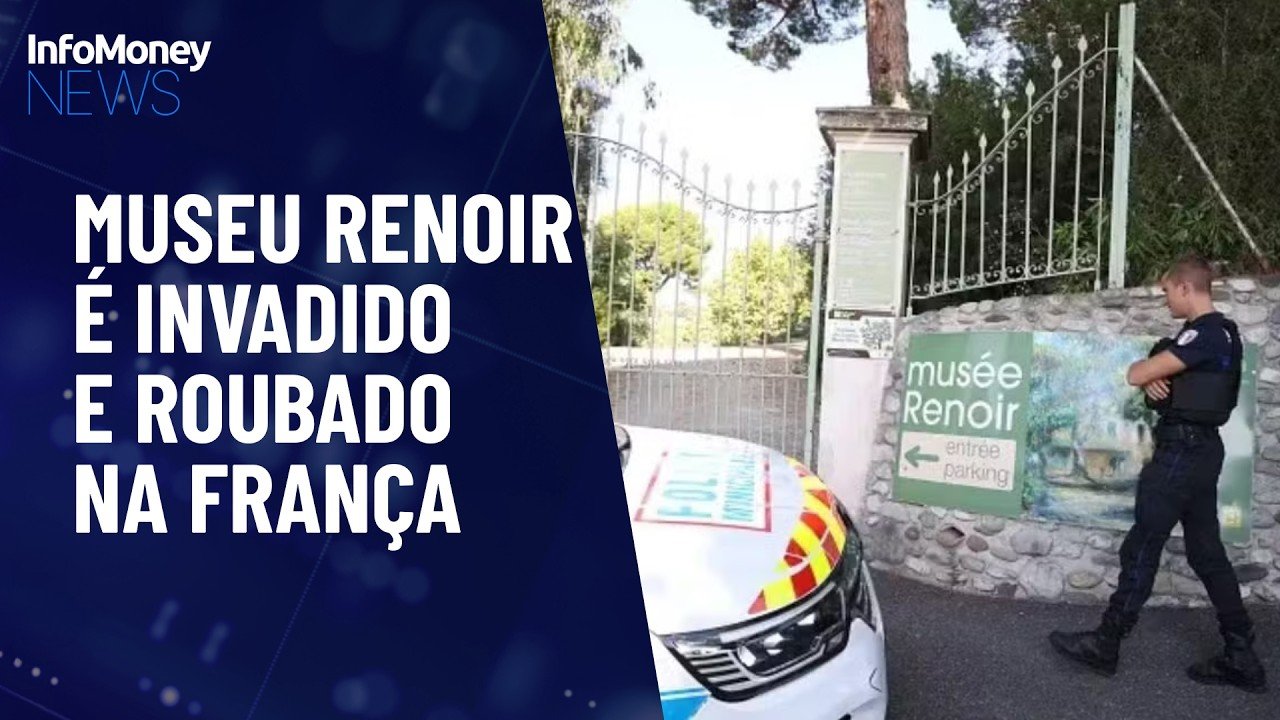 França: Ladrões roubam pinturas avaliadas em milhões | InfoMoney News
