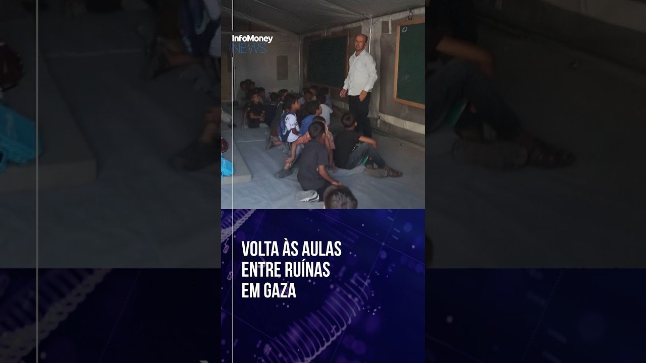 Gaza: 541 mil alunos voltam a escolas destruídas pela guerra | InfoMoney News