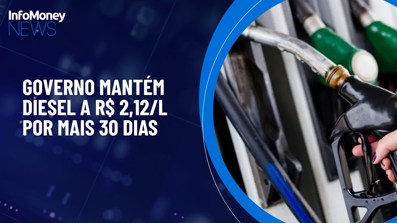 Governo prorroga subvenção ao diesel em R$ 2,12/litro por mais 30 dias | InfoMoney News